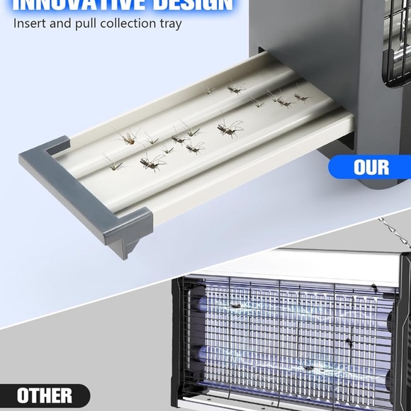 Bug Zapper Indoor, Electric Fly Mosquito Traps Zapper Killer -20W High-Efficienc - Picture 5 of 6